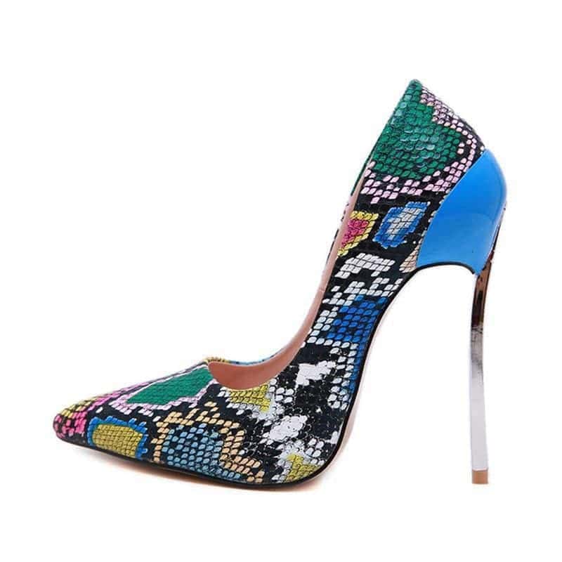 Slange Pumps Harlekin (Python) - Image 2