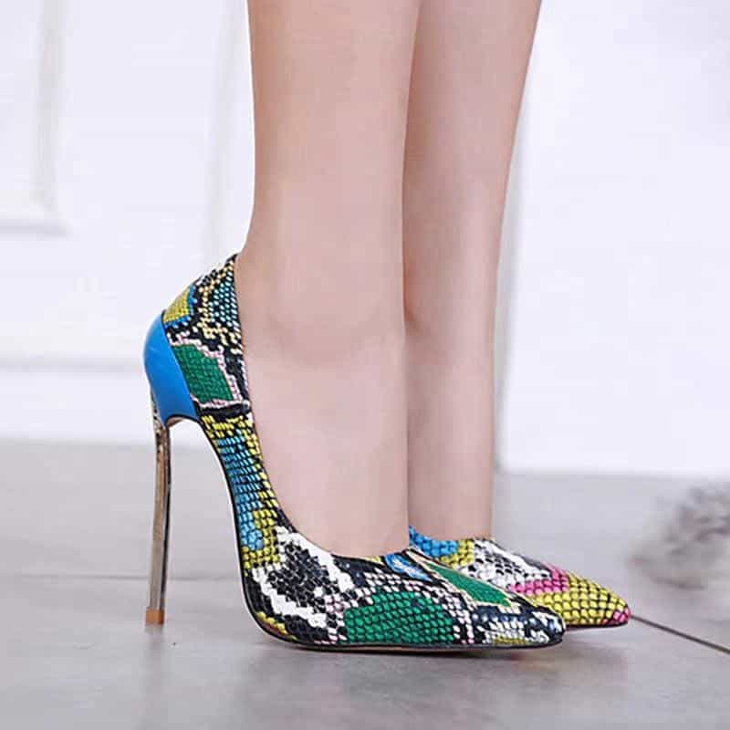 Slange Pumps Harlekin (Python) - Image 3