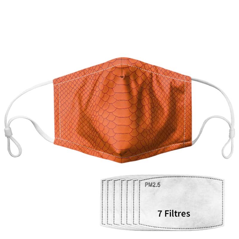 Slange Maske Orange
