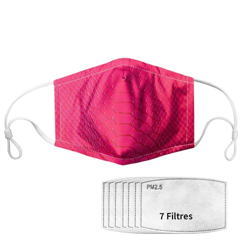 Slange Maske Pink