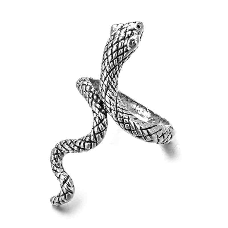 Slange Ring Græsslange (Stål)