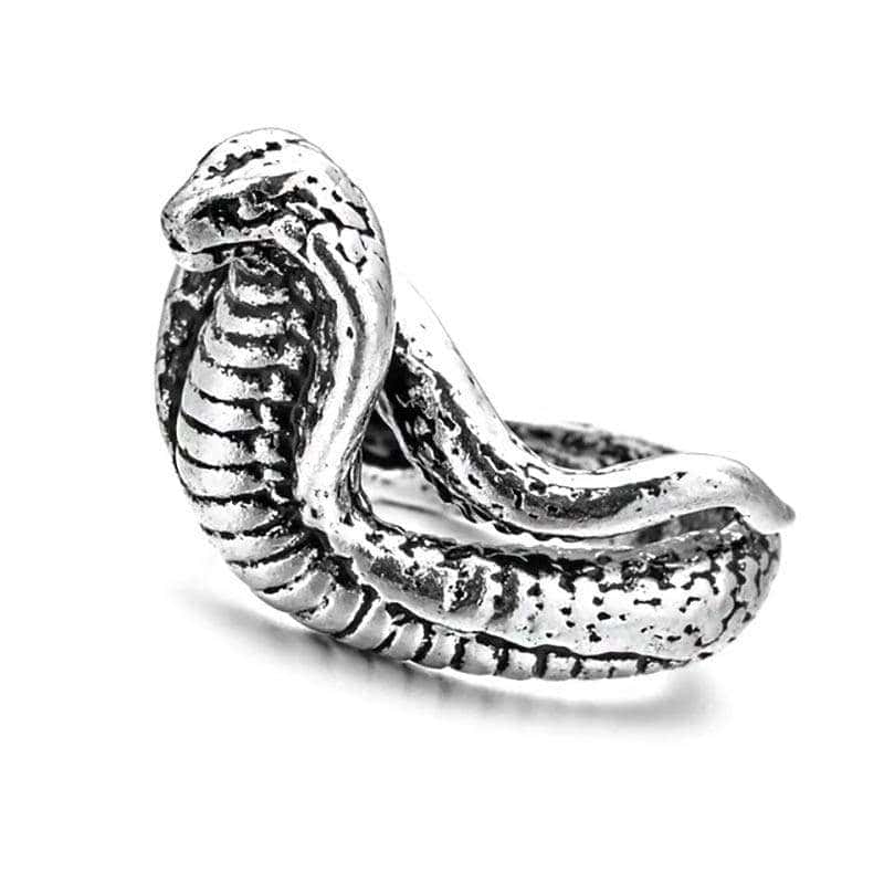 Slange Ring Lang Cobra (Stål)