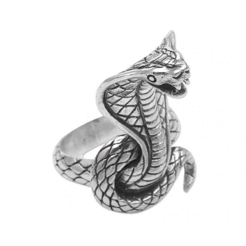 Slange Ring Kongelig Cobra (Stål)