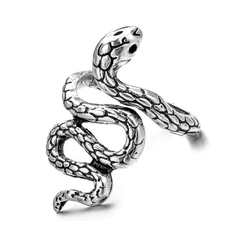 Slange Ring Ophid (Stål)