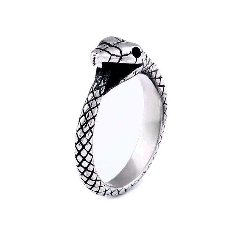 Slange Ring Ouroboros (Stål)