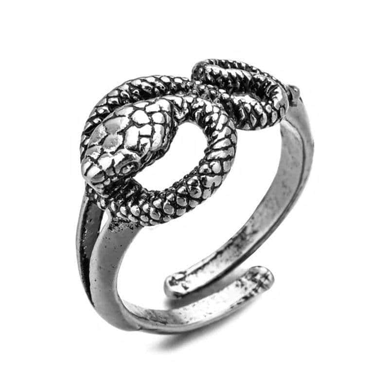 Slange Ring Fantasi (Stål)