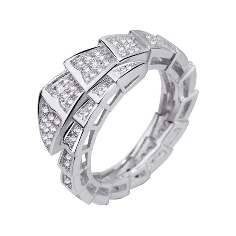 Slange Ring Fremtid (Zirconium)