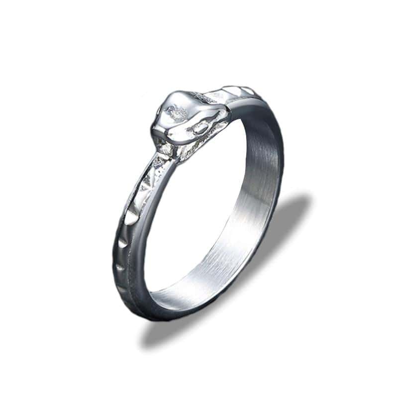 Slange Ring Evighed (Stål)