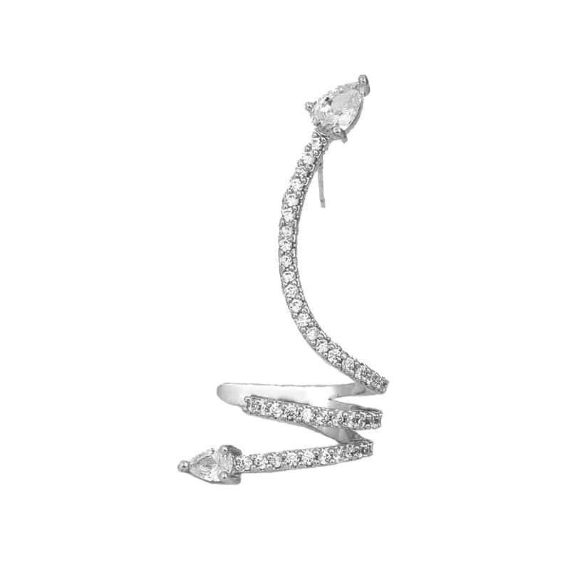 Slangeørering Viper (Zirconium)