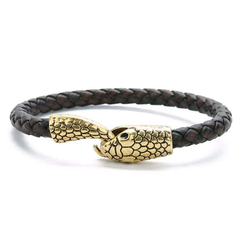 Slange Armbånd Cyklus (Læder)
