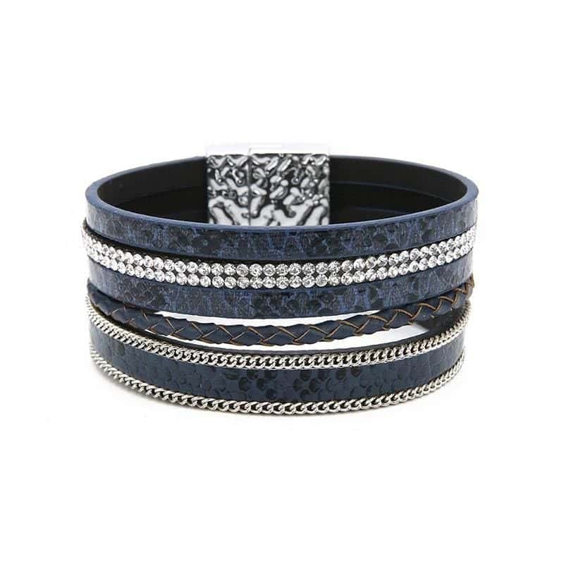Slange Armbånd Zetta (Læder)