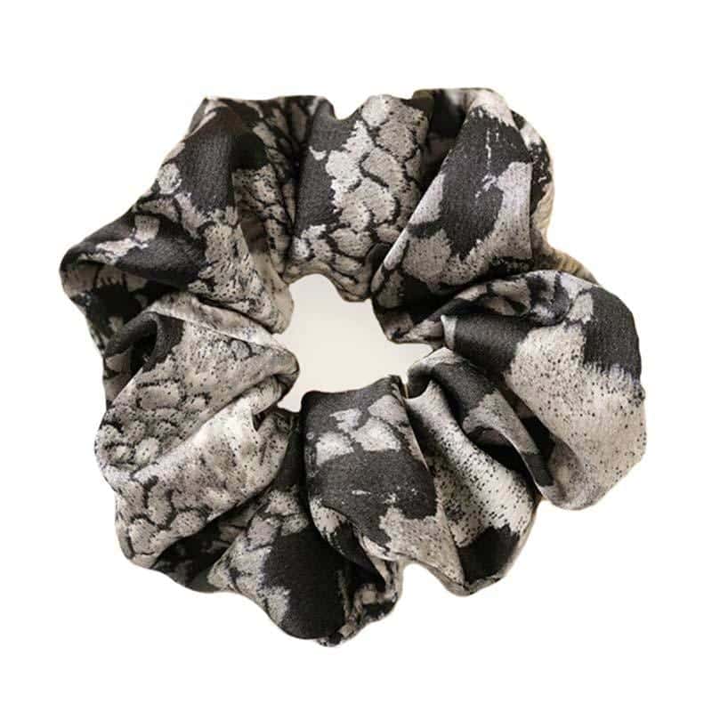 Hårelastikker Grå (Scrunchies)