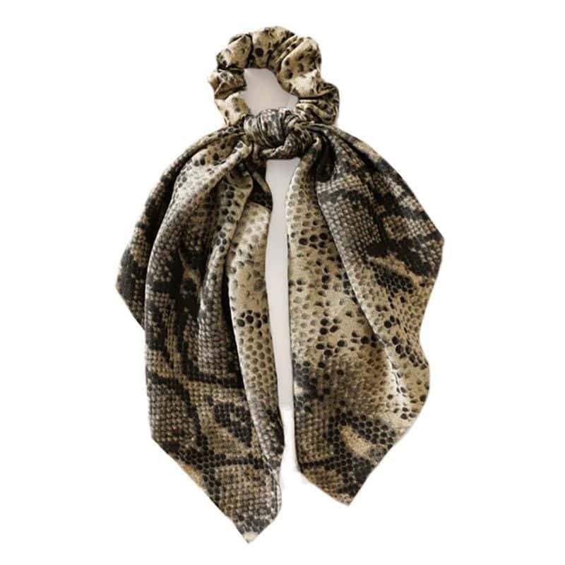Hårelastikker Python (Scrunchies)