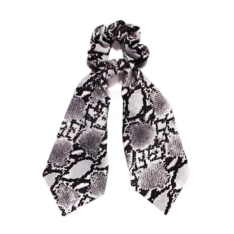 Hårelastikker Bånd Grå (Scrunchies)