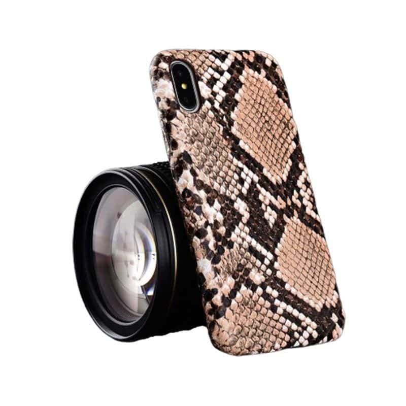 Slange Telefon Cover Iphone Brun