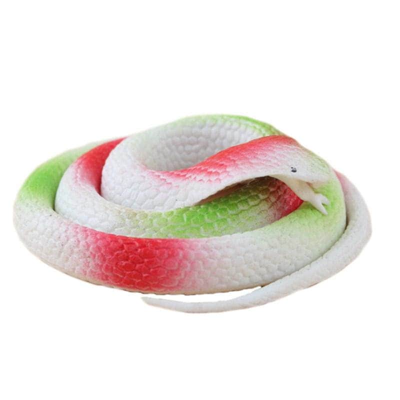 Plastikslange Cobra Hvid