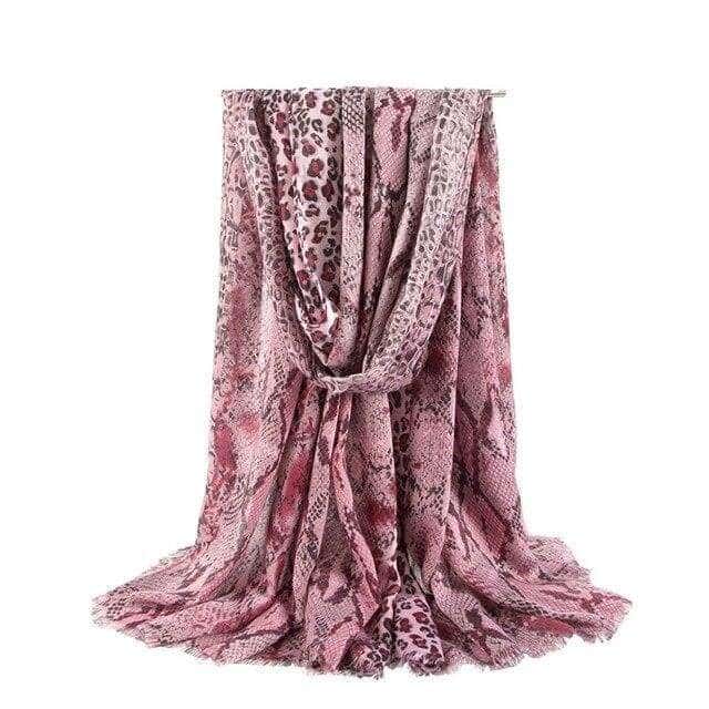 Slange Tørklæde Candy Pink