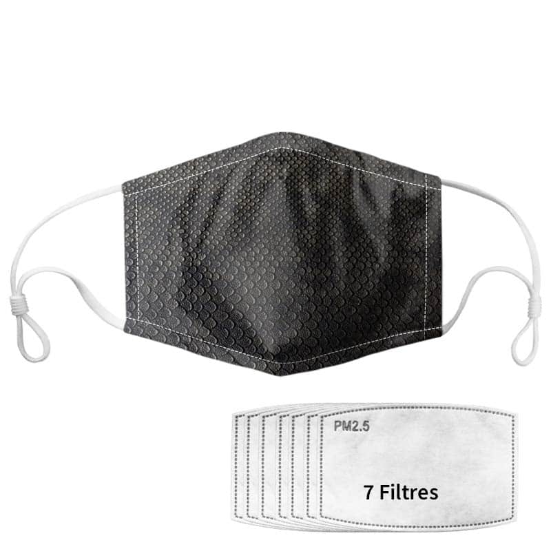 Slange Maske Anti-Forurening Sort