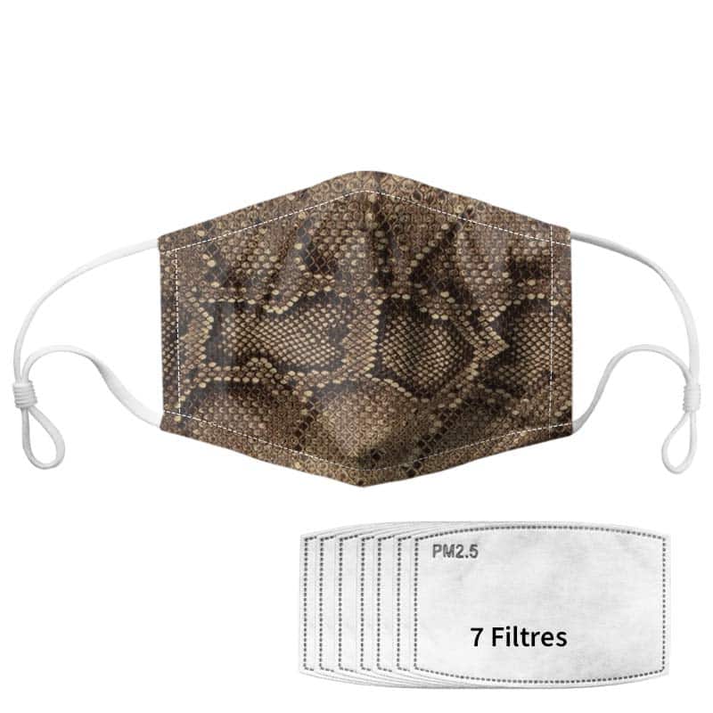 Slange Maske Print