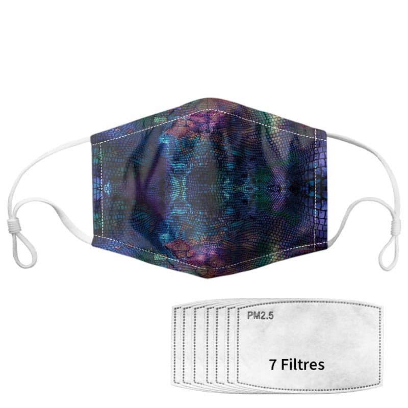 Slange Maske Iridescent