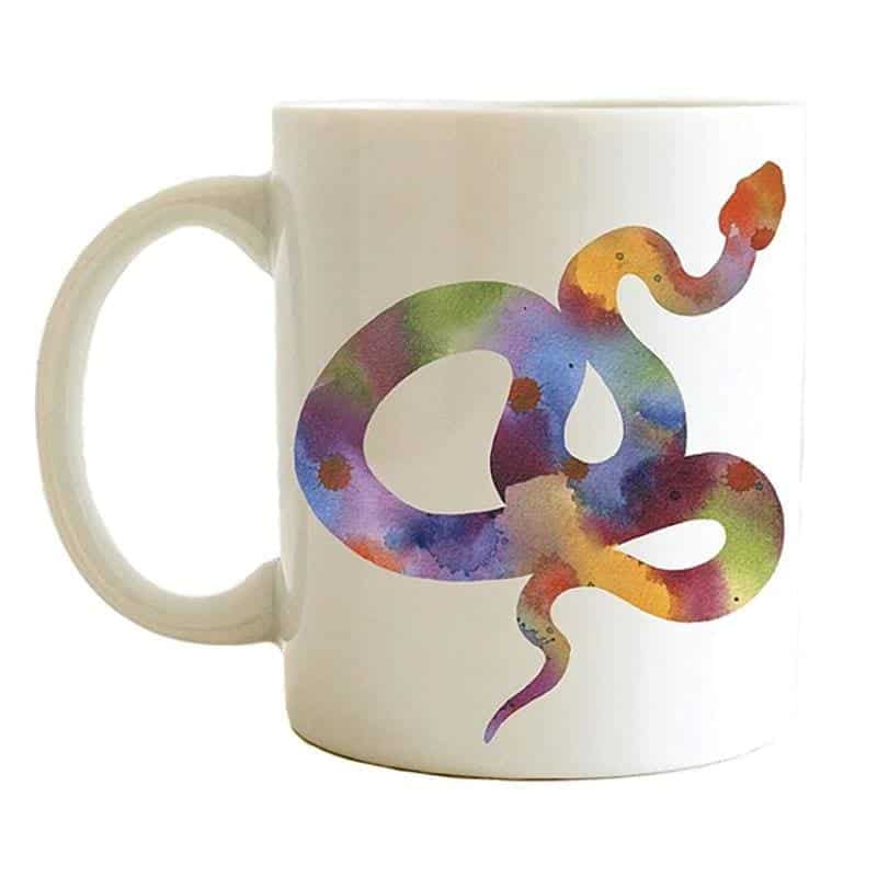 Slange Krus Slangaquarel