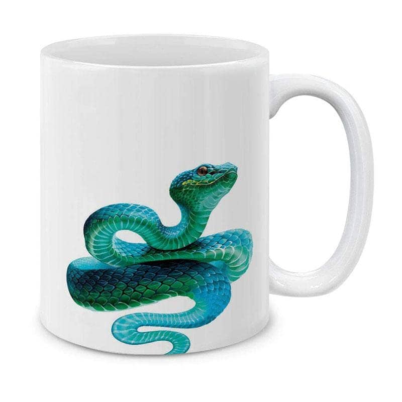 Slange Krus Blå Viper