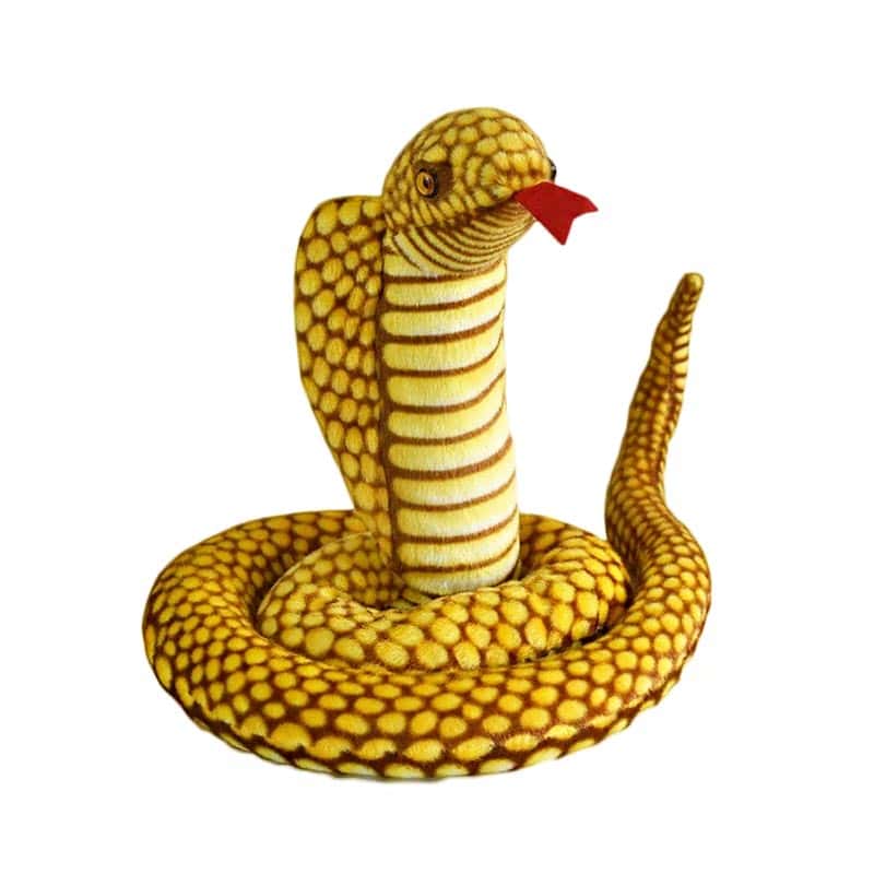 Slange Bamse Gul Cobra