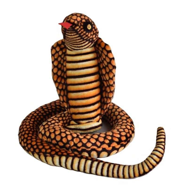 Slange Bamse Orange Cobra