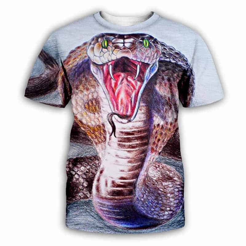 T Shirt Slang Kongelig Cobra